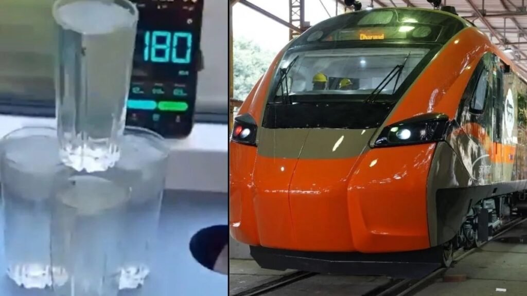 कोटा-नागदा रूट पर वंदे भारत स्लीपर ट्रेन की टेस्ट राइड, 180 किमी/घंटा की रफ्तार से दौड़ी, पानी की एक बूंद भी नहीं गिरी